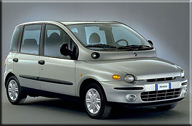 Settembre 1997 la Fiat Multipla di produzione.