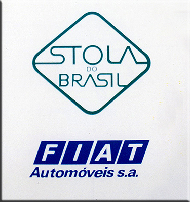 1998 Manifesto appositamente creato per raccontare la partnerschip Fiat Automovei s.a. e Stola do Brasil